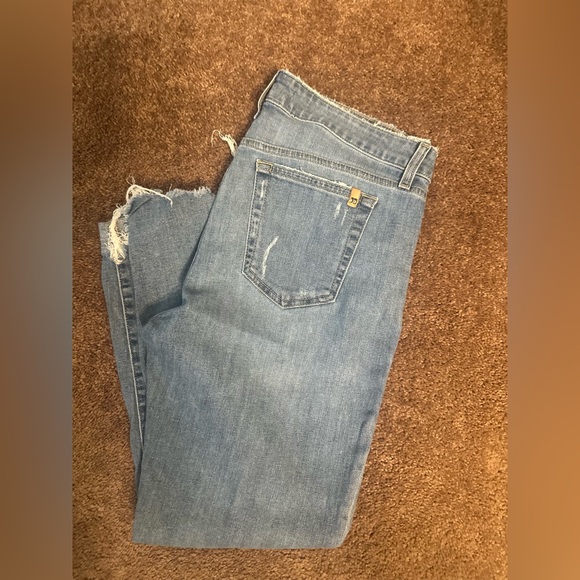 Joe's Jeans Denim - 🌺 Joe's Jeans Light Blue Distressed Boyfriend Jeans.  Size 32 which is a 12